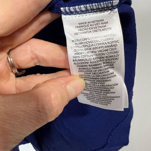 Polo Ralph Lauren Estate Rib Blue 1/4 Zip Pullover Sweatshirt - Picture 7 of 9